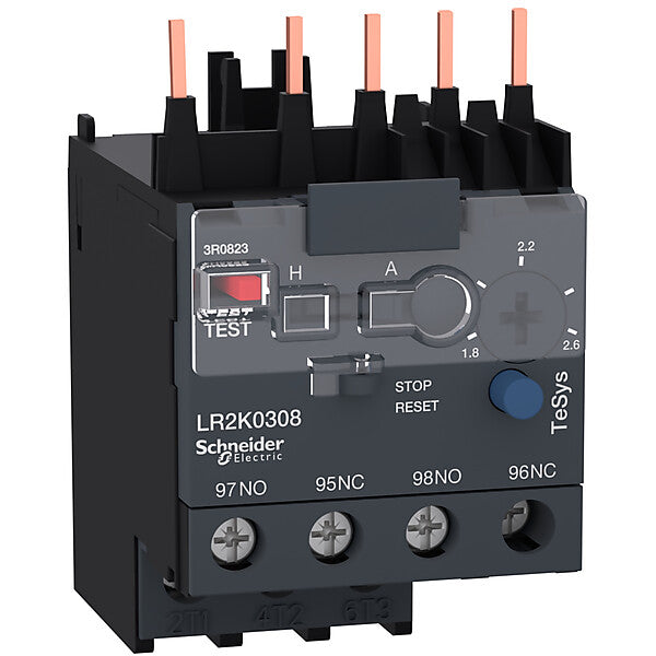 Schneider Electric Motorschutz-Relais 1,80-2,60A LR2K0308